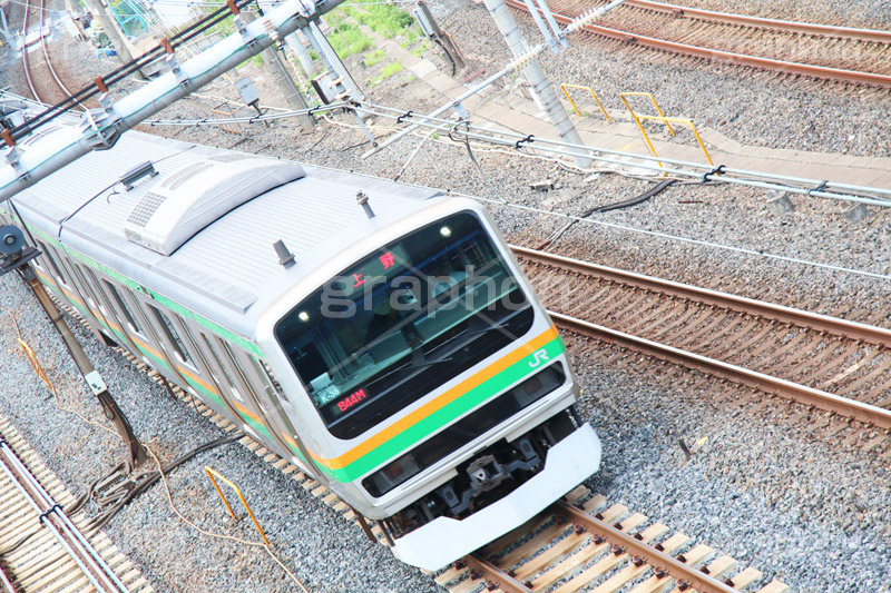 宇都宮線,電車,でんしゃ,鉄道,乗り物,交通,路線,線路,通勤,通学,撮り鉄,とり鉄,車両,電車/鉄道,日暮里駅,接続駅,train,旅行,旅,travel