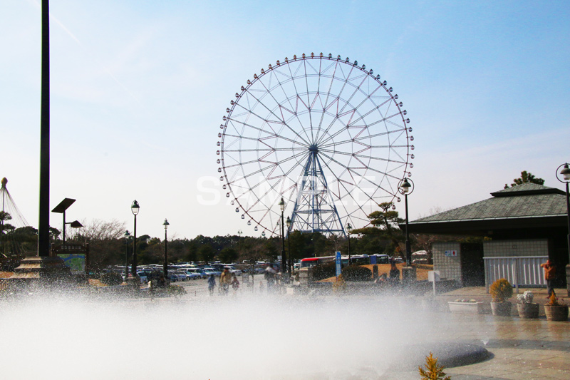 葛西,かさい,葛西臨海公園,大観覧車,観覧車,公園,回転輪,かんらんしゃ,だいかんらんしゃ,都立公園,江戸川区,東京湾,沖合,遊具,最大級,噴水,ファウンテン