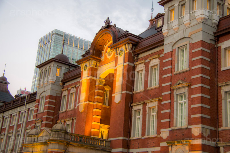 東京駅丸の内駅舎,東京,東京駅,内駅舎,赤レンガ,丸の内,重要文化財,豪壮華麗,洋式建築,中央駅,国指定重要文化財,Tokyo Station City,ライトアップ,レトロ,レンガ造り,復元,tokyo,旅行,旅,travel