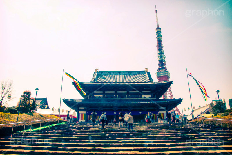 増上寺,トイカメラ撮影,トイカメラ,ヴィンテージ,ビンテージ,レトロ,お洒落,おしゃれ,オシャレ,味わい,トンネル効果