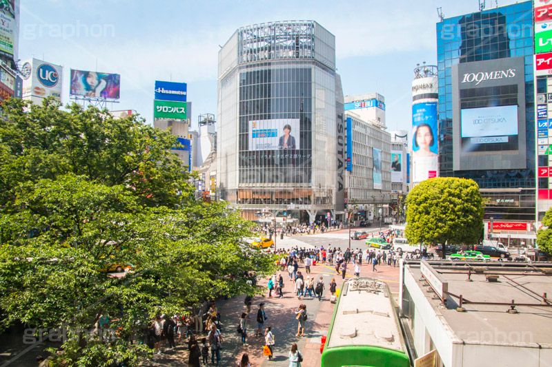 渋谷駅前,渋谷スクランブル交差点,渋谷,しぶや,ハチ公,観光,交差点,渋谷駅,駅前,スクランブル,外国人,海外,japan,shibuya