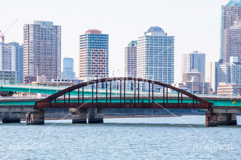 晴海橋,晴海運河,豊洲の高層マンション,ビル軍,豊洲,江東区,豊洲周辺,高層ビル,マンション,タワーマンション,オフィスビル,ビル,building