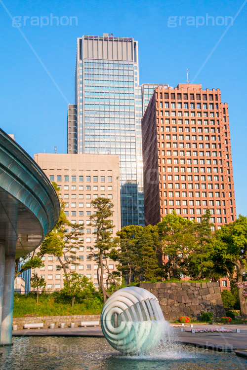 和田倉噴水公園,和田倉噴水公園,大手町,公園,噴水,天皇,ご成婚,記念,大噴水,monument,モニュメント,落水施設