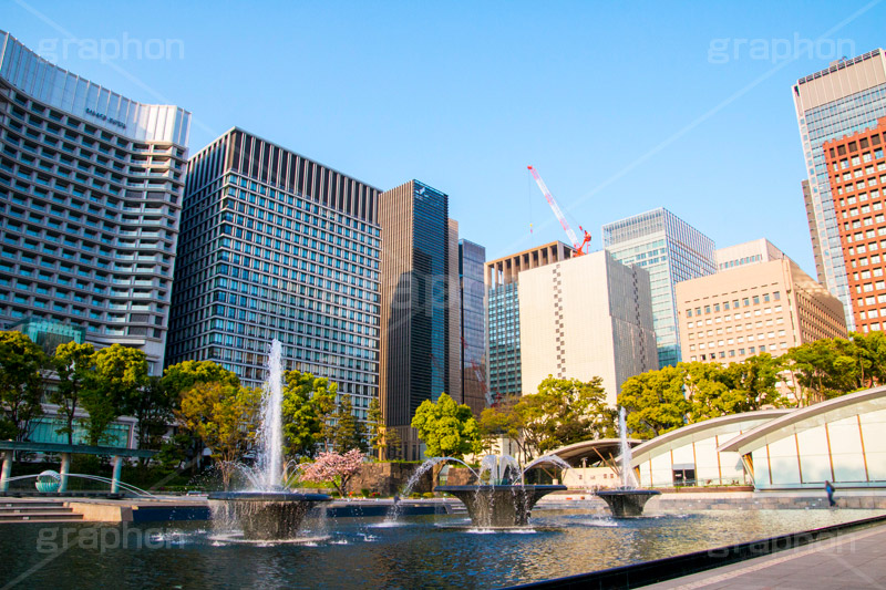 和田倉噴水公園,和田倉噴水公園,大手町,公園,噴水,天皇,ご成婚,記念,大噴水,monument,モニュメント,落水施設