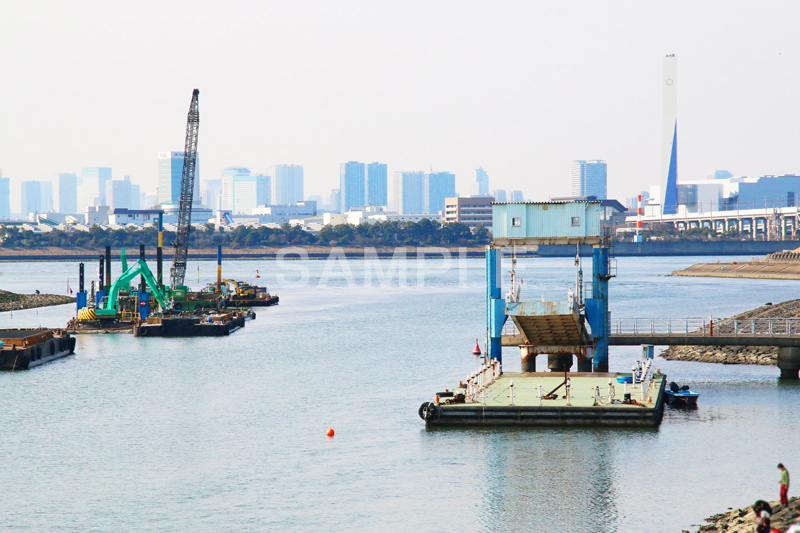 葛西,臨海公園,海,江戸川区,工事,こうじ