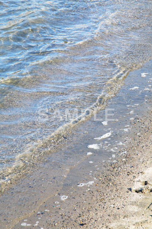 水面,海面,波,砂浜,波打ち際,泡,あわ