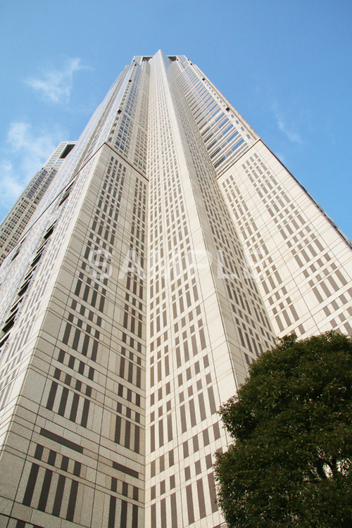 東京都庁,都庁,とちょう,都知事,執行機関,行政,高層ビル,新宿,新宿区,第一本庁舎,庁舎,真下,見上げ,shinjuku