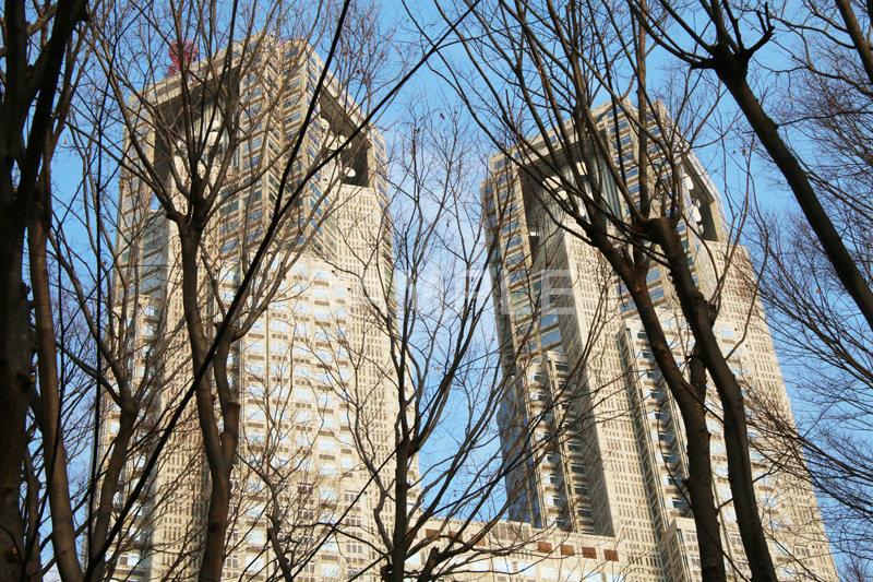 新宿中央公園,中央公園,東京都庁,都庁,とちょう,都知事,執行機関,行政,高層ビル,新宿,新宿区,第一本庁舎,庁舎,shinjuku