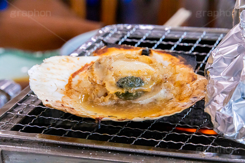 浜焼き,海鮮,シーフード,貝,甲殻類,魚介類,海の幸,焼く,漁港,郷土料理,バーベキュー,ほたて,ホタテ,帆立,貝柱,殻,二枚貝,seafood,フルサイズ撮影