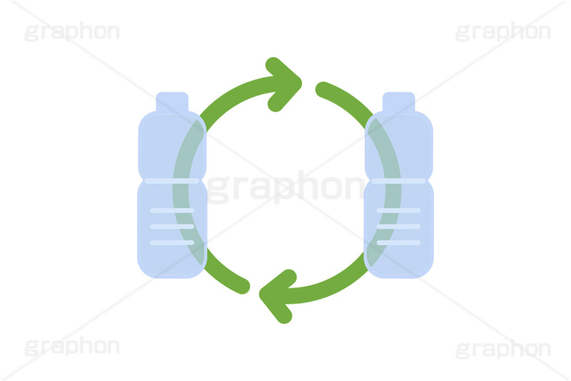 リサイクル,ペットボトル,ボトル,プラスチック,エコ,ごみ,ゴミ,再生,資源,矢印,挿絵,挿し絵,bottle,illustration,sdgs,recycle,eco