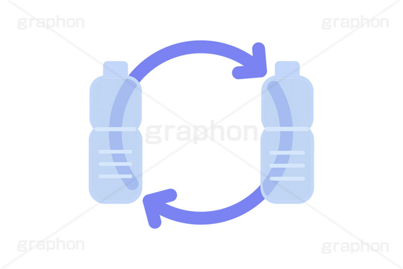 リサイクル,ペットボトル,ボトル,プラスチック,エコ,ごみ,ゴミ,再生,資源,矢印,挿絵,挿し絵,bottle,illustration,sdgs,recycle,eco