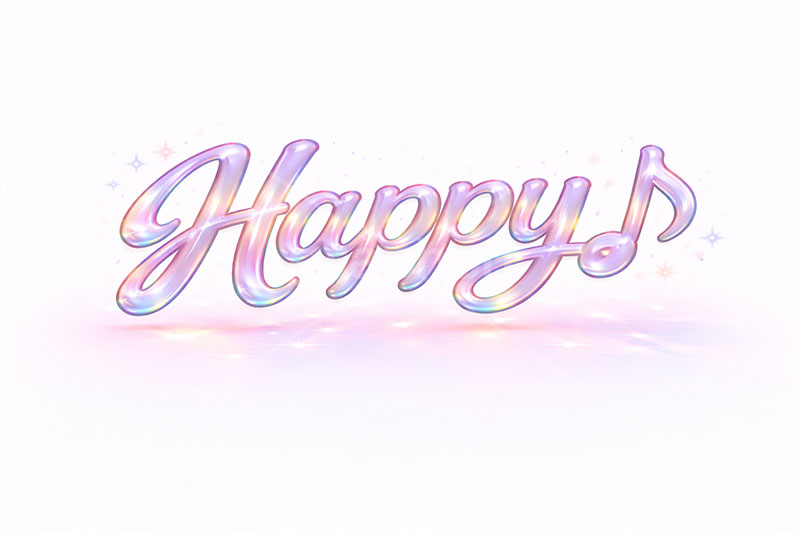 HAPPY,happy,ハッピー,幸せ,気持ち,気分,ガラス,宝石,クリスタル,きれい,綺麗,かわいい,カワイイ,可愛い,メッセージ,テキスト,message,text,jewel,glass