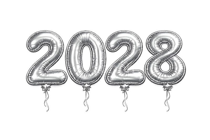 2028(バルーン),年号,西暦,バルーン,風船,パーティー,パーティ,飾り,装飾,デコレーション,年賀状,お正月,正月,年明け,新年,ニューイヤー,アニバーサリー,イベント,行事,ポップ,メッセージ,テキスト,message,text,POP,event,anniversary,balloon,2028