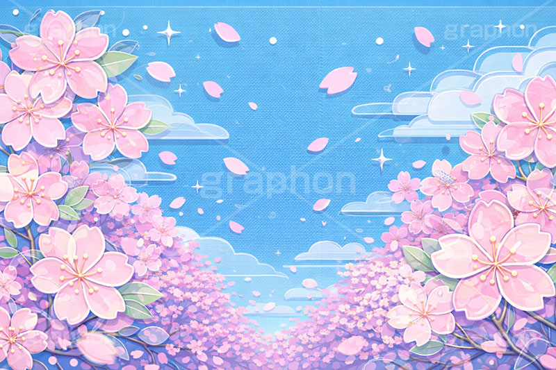アクリル・ブロッサム,アクリル,桜,さくら,サクラ,花見,ブロッサム,春,花,花びら,花弁,背景,イラスト,blossom,spring,flower,acrylic