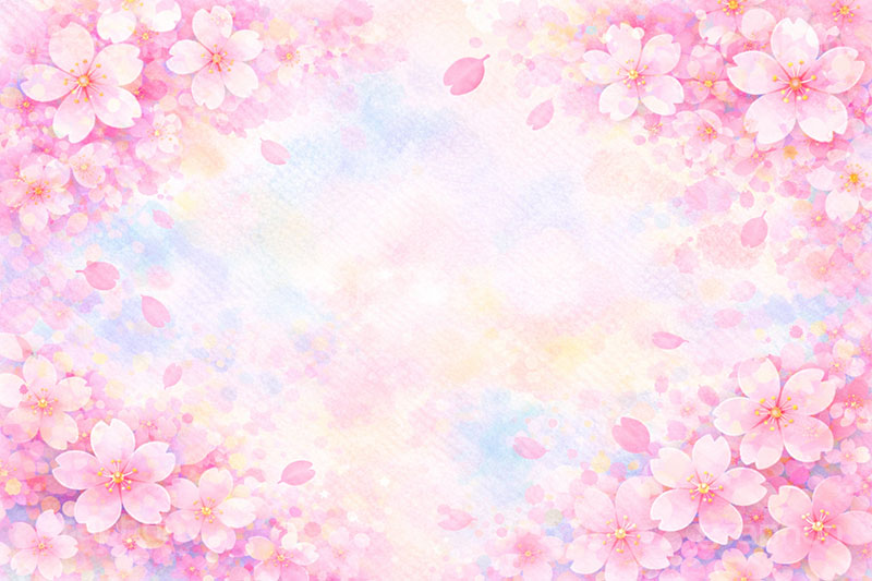 桜フレーム,桜,さくら,サクラ,花見,ブロッサム,春,花,花びら,花弁,背景,枠,フレーム,水彩,スケッチ,イラスト,blossom,spring,flower,frame