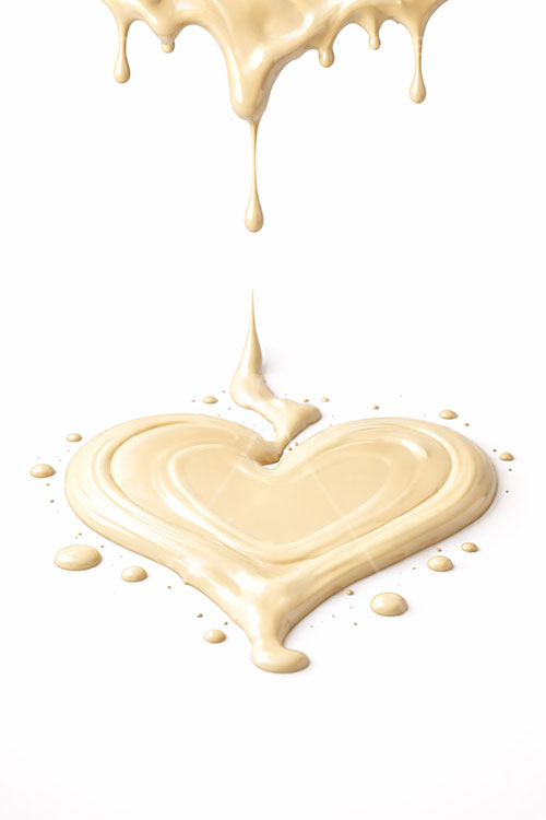 溶けるハート,バレンタイン,バレンタインデー,ホワイトチョコ,チョコレート,ハート,溶ける,垂れる,垂れ,菓子,お菓子,告白,愛,恋,恋愛,ラブ,らぶ,女子力,ガーリー,甘い,スイーツ,背景,chocolate,valentine,sweet,heart,AI生成素材
