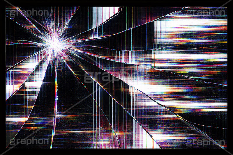 画面割れ,割れ,壊れる,ヒビ,亀裂,破損,故障,砂嵐,ノイズ,不具合,エラー,バグ,荒れ,砂嵐,モニタ,モニター,パソコン,液晶,画面,TV,テレビ,放送,メンテナンス,アナログ,デジタル,信号,記録,放送事故,夜中,テスト,送信,映像,動画,実況,配信,編集,色,television,test,color,analog,digital,AI生成素材