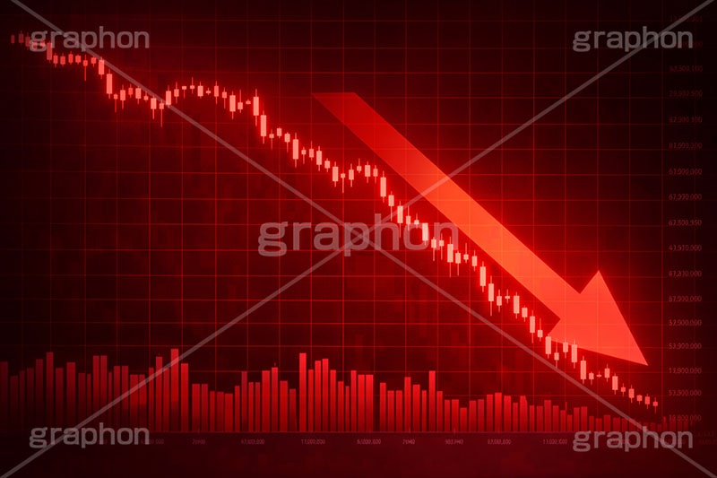 チャート暴落,チャート,株,株価,株価指数,上昇,急騰,下落,暴落,家計,積立,積み立て,投資,企業,決算,円安,仮想通貨,不動産,金利,グラフ,トレード,ローソク足,資産,金,お金,マネー,損失,NISA,経済,ニュース,記事,news,GDP,chart,graph,money,trade,AI生成素材