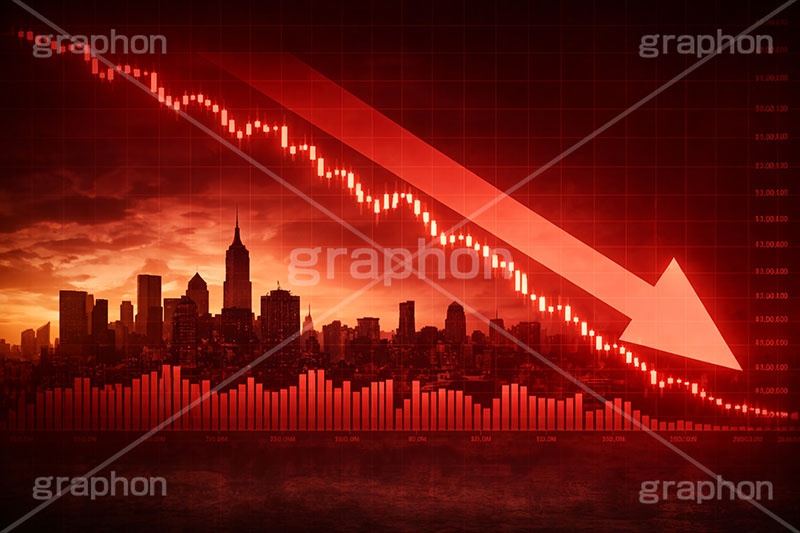 チャート暴落,チャート,株,株価,株価指数,上昇,急騰,下落,暴落,家計,積立,積み立て,投資,企業,決算,円安,仮想通貨,不動産,金利,グラフ,トレード,ローソク足,資産,金,お金,マネー,損失,NISA,経済,ニュース,記事,news,GDP,chart,graph,money,trade,AI生成素材