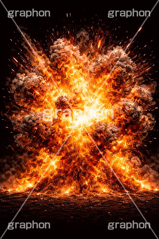 大爆発,爆発,火,炎,破裂,砕,破壊,壊れる,爆風,煙,光,テクスチャ,テクスチャ―,クール,かっこいい,怒り,ストレス,バトル,battle,texture,cool,stress,fire,explosion,flame,AI生成素材