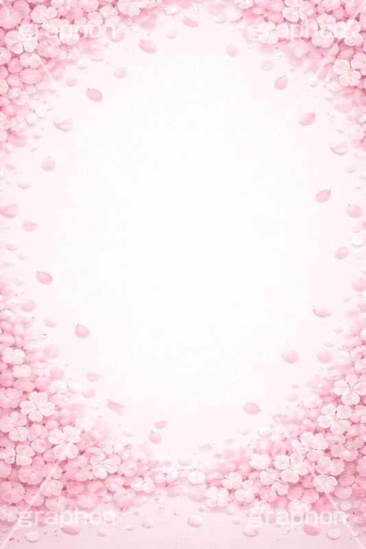 桜フレーム,フレーム,桜,さくら,サクラ,花見,ブロッサム,春,花,花びら,花弁,背景,bg,blossom,spring,flower,frame,AI生成素材