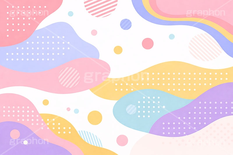 ポップ背景,流線,ポップ柄,ポップ,柄,キュート,パステル,ライン,かわいい,可愛い,丸,星,スター,ドット,落書き,背景,POP,dot,pattern,star,pastel,AI生成素材
