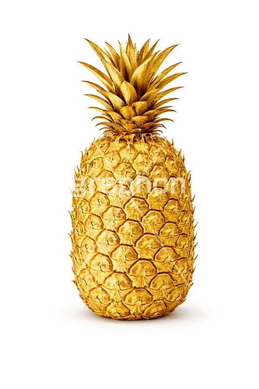 金のパイナップル,パイナップル,パインアップル,パイン,金のフルーツ,リッチ,ゴールド,高級,高価,キラキラ,ラメ,セレブ,面白い,おもしろ,rich,gold,fruit,pineapple,AI生成素材