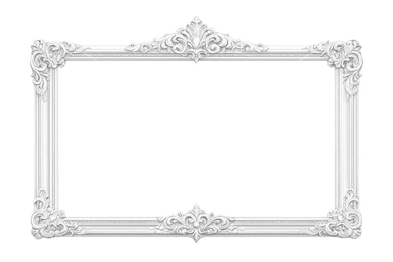 絵画の額縁,額縁,額,額ブチ,絵画,西洋,洋館,高貴,フレーム,frame,AI生成素材