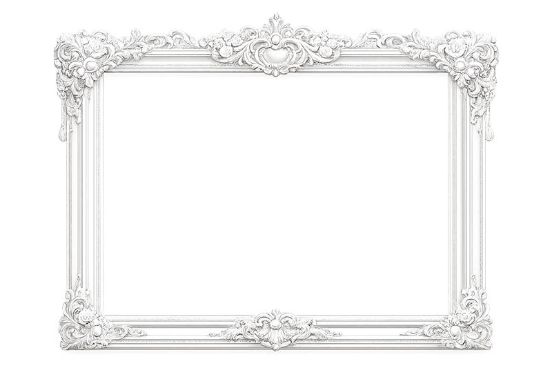 絵画の額縁,額縁,額,額ブチ,絵画,西洋,洋館,高貴,フレーム,frame,AI生成素材