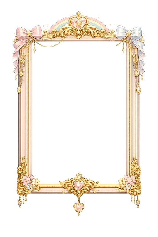 絵画の額縁,額縁,額,額ブチ,絵画,西洋,洋館,高貴,フレーム,frame,AI生成素材