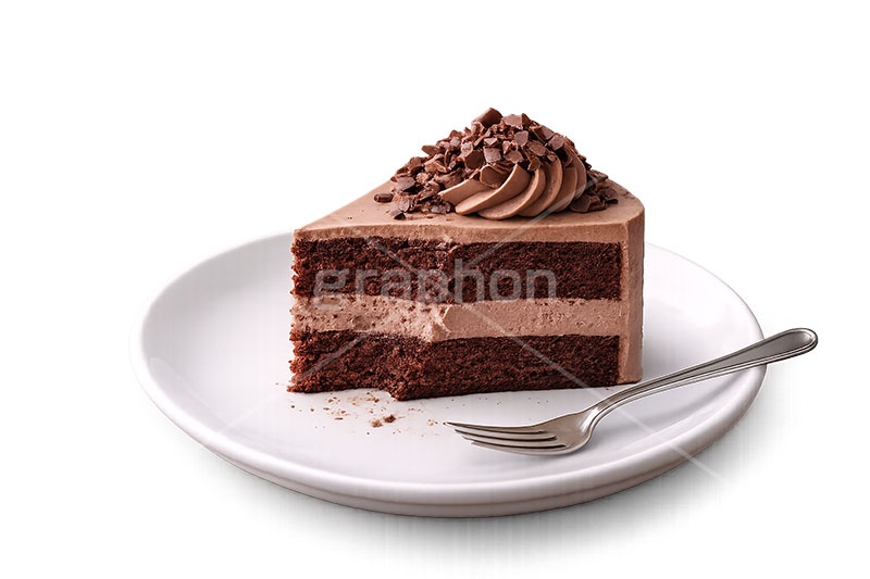 食べかけのチョコレートケーキ,食べかけのケーキ,食べかけ,途中,チョコレートのショートケーキ,ケーキ,チョコ,チョコレート,ショートケーキ,クリーム,スイート,デザート,スイーツ,フォーク,甘い,洋菓子,菓子,お菓子,sweet,cream,chocolate,cake,dessert,fork,AI生成素材