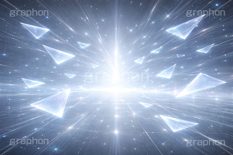 デジタル世界,電脳世界,三角模様,三角柄,トライアングル,マトリックス,コード,データ,サイバー,パソコン,入力,基盤,デジタル,イメージ,クール,かっこいい,欠片,破片,ガラス,cool,cyber,data,matrix,digital,IT,image,triangle,PC,AI生成素材