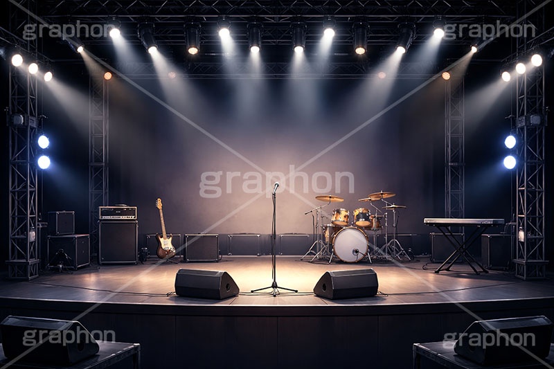 舞台幕,ステージ幕,舞台,ステージ,幕,カーテン,緞帳,暗幕,表彰,ライブ,ライヴ,ランキング,床,シアター,ホール,枠,背景,フレーム,スピーカー,アンプ,照明,ライト,スポットライト,主役,イラスト,illustration,light,frame,hall,theater,live,curtain,stage