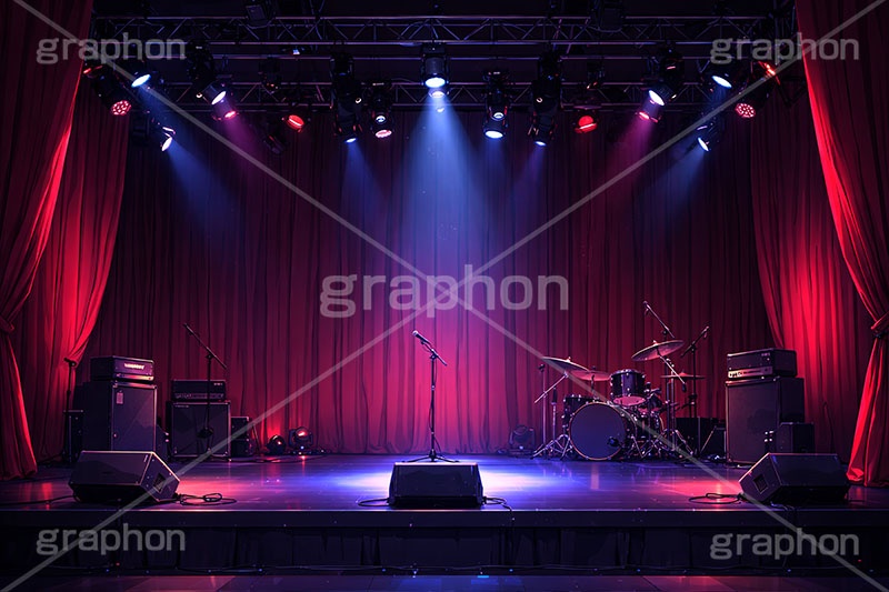 舞台幕,ステージ幕,舞台,ステージ,幕,カーテン,緞帳,暗幕,表彰,ライブ,ライヴ,ランキング,床,シアター,ホール,枠,背景,フレーム,スピーカー,アンプ,照明,ライト,スポットライト,主役,イラスト,illustration,light,frame,hall,theater,live,curtain,stage