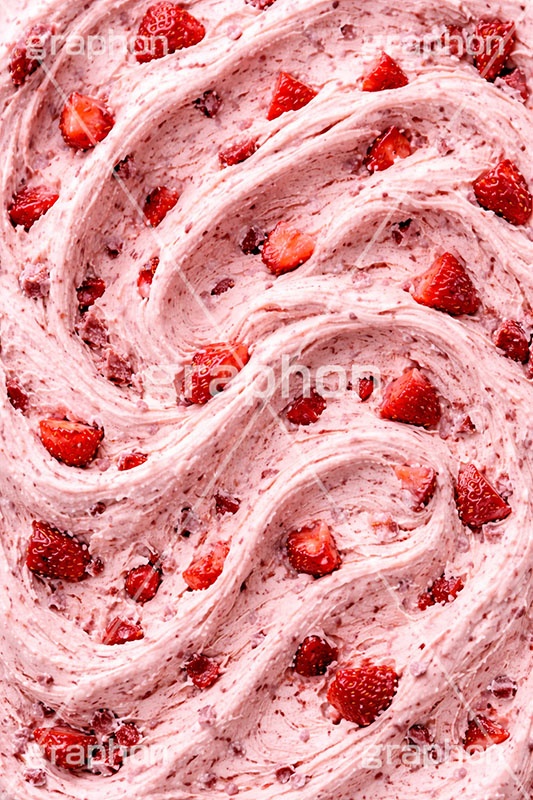 ストロベリーアイスクリーム,ストロベリー,いちご,苺,イチゴ,アイスクリーム,ソフトクリーム,アイス,クリーム,フレーバー,清凉,夏,涼,冷,スイーツ,デザート,おやつ,菓子,お菓子,冷菓子,甘い,カロリー,テクスチャー,テクスチャ,texture,sweet,summer,icecream,ice,strawberry,AI生成素材