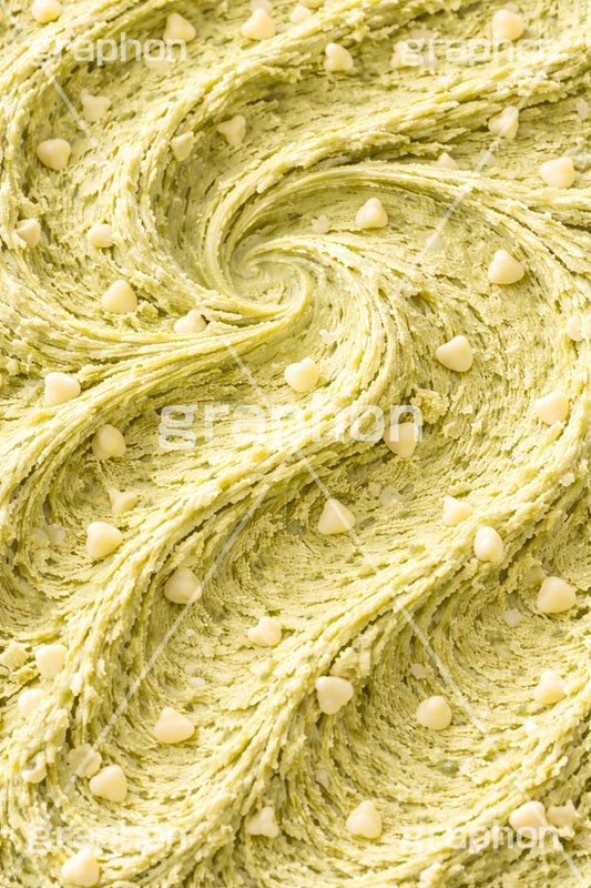 抹茶アイス,抹茶,ホワイトチョコレート,アイスクリーム,ソフトクリーム,アイス,クリーム,フレーバー,清凉,夏,涼,冷,スイーツ,デザート,おやつ,菓子,お菓子,冷菓子,甘い,カロリー,テクスチャー,テクスチャ,texture,sweet,summer,icecream,ice,japan,AI生成素材