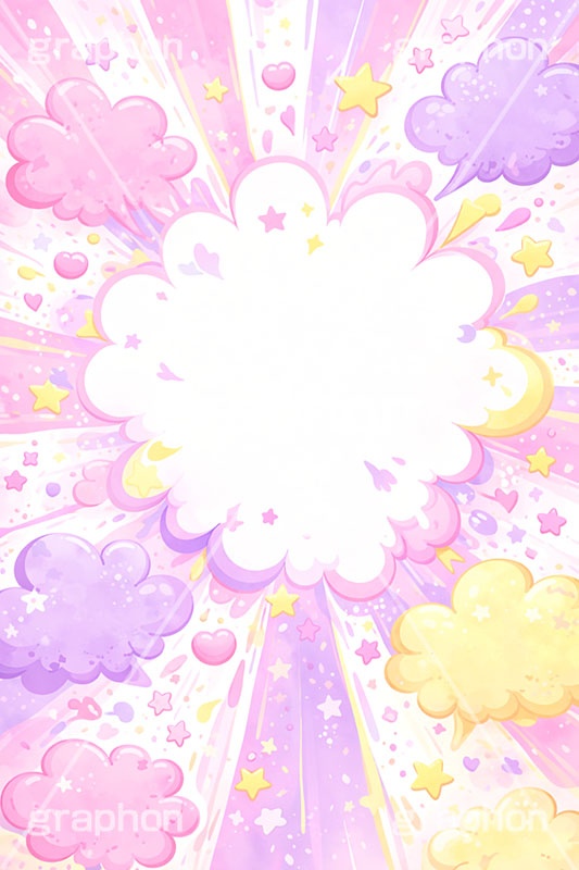 フキダシポップ,ふきだし,フキダシ,吹き出し,アメコミ,アメコミポップ,アメリカン,ポップ,カラフル,コミック,まんが,マンガ,漫画,ポップ柄,ポップ背景,星,勢い,弾ける,飛び出す,ドット,集中線,ガーリー,カワイイ,可愛い,かわいい,パステル,pastel,dot,comic,toon,star,POP,AI生成素材