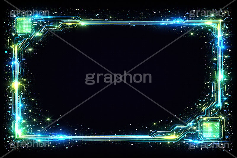 電子基板フレーム,電子基板,電子,基板,ノイズフレーム,ノイズ,グリッジノイズ,グリッヂノイズ,デジタル,電脳,ネオン,ネオン管,光,ライト,電飾,照明,発光,フレーム,icon,mark,neon,noise,frame,digital,AI生成素材