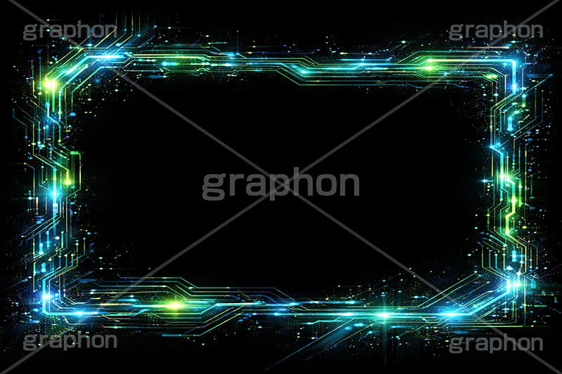 電子基板フレーム,電子基板,電子,基板,ノイズフレーム,ノイズ,グリッジノイズ,グリッヂノイズ,デジタル,電脳,ネオン,ネオン管,光,ライト,電飾,照明,発光,フレーム,icon,mark,neon,noise,frame,digital,AI生成素材