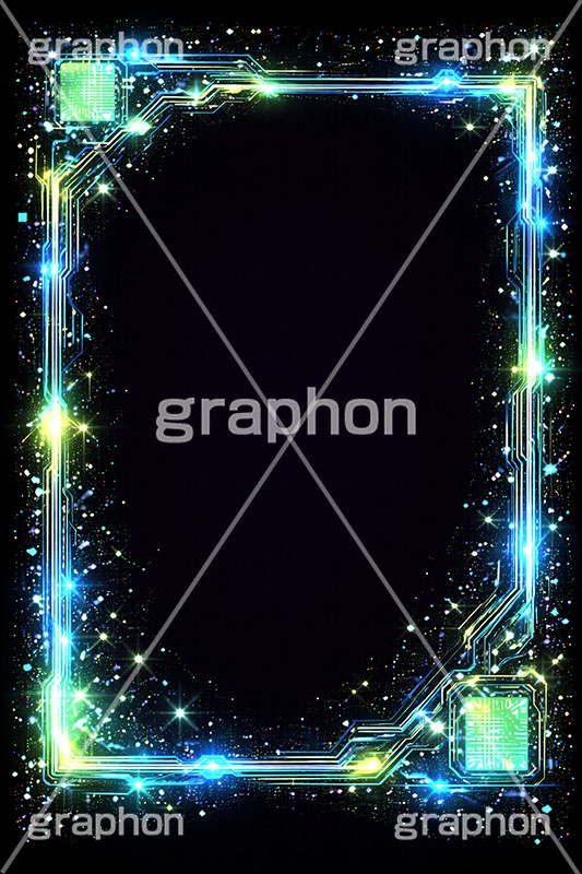 電子基板フレーム,電子基板,電子,基板,ノイズフレーム,ノイズ,グリッジノイズ,グリッヂノイズ,デジタル,電脳,ネオン,ネオン管,光,ライト,電飾,照明,発光,フレーム,icon,mark,neon,noise,frame,digital,AI生成素材