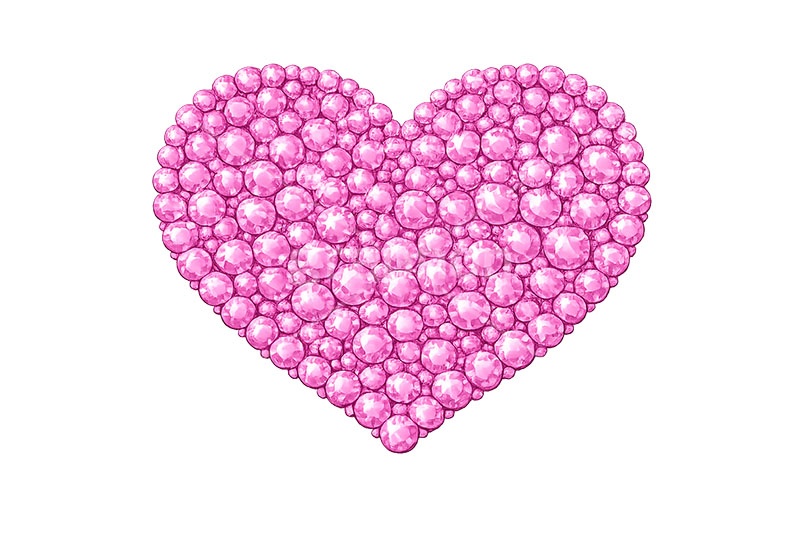 デコステッカー,ステッカー,シール,ラインストーン,推し活,うちわ,デコ,デコレーション,宝石,ジュエル,ハート,heart,decoration,sticker,jewel,AI生成素材