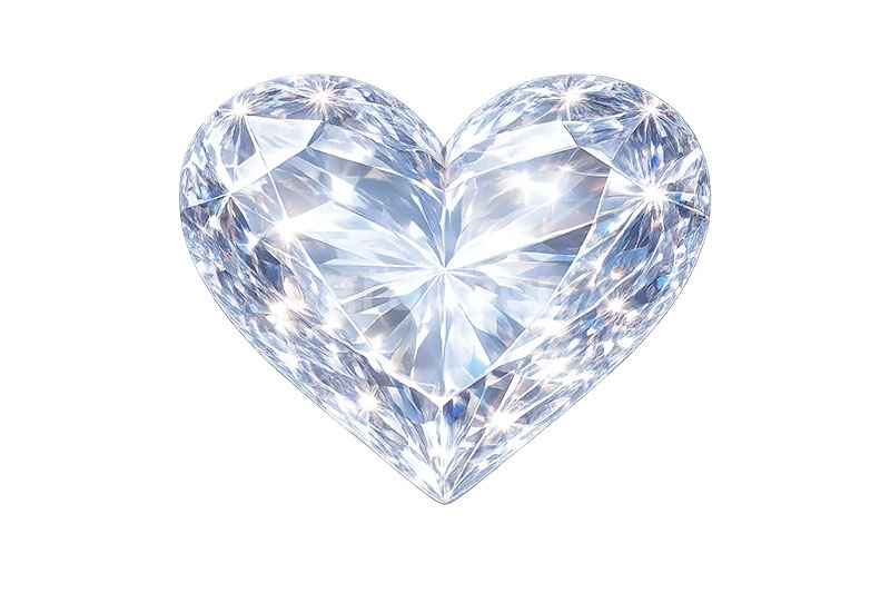 デコステッカー,ステッカー,シール,推し活,うちわ,デコ,デコレーション,宝石,ジュエル,ダイヤ,ダイヤモンド,ハート,diamond,heart,decoration,sticker,jewel,AI生成素材