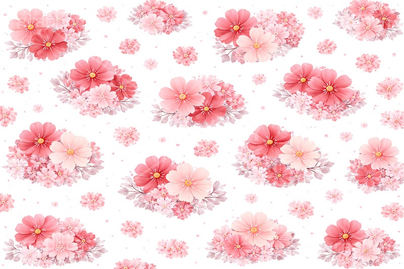 花柄,花,はな,フラワー,ナチュラル,テクスチャ,テクスチャ―,模様,もよう,柄,がら,パターン,お洒落,おしゃれ,オシャレ,natural,flower,pattern,texture,AI生成素材