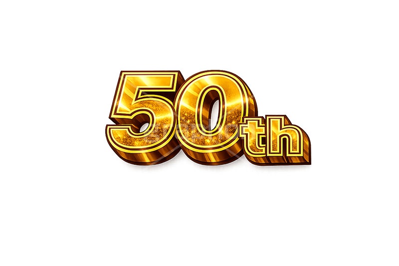 50th,チラシ,見出し,50周年,広告,ポスター,記念,お祝い,祝祭,周年,記念日,創立,設立,オープン,誕生,誕生日,テキスト,アニバーサリー,ゴールド,黄金,豪華,文字,文言,ポップ,宣伝,強調,アピール,プロモーション,販促,店舗,3D,3D文字,立体,メッセージ,message,text,pop,appeal,poster,promotion,anniversary,gold,AI生成素材