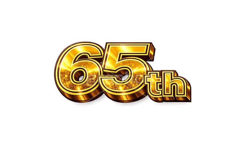 65th,テキスト,アニバーサリー,65周年,広告,ポスター,チラシ,見出し,記念,お祝い,祝祭,周年,記念日,創立,設立,オープン,誕生,誕生日,ゴールド,黄金,豪華,文字,文言,ポップ,宣伝,強調,アピール,プロモーション,販促,店舗,3D,3D文字,立体,メッセージ,message,text,pop,appeal,poster,promotion,anniversary,gold,AI生成素材