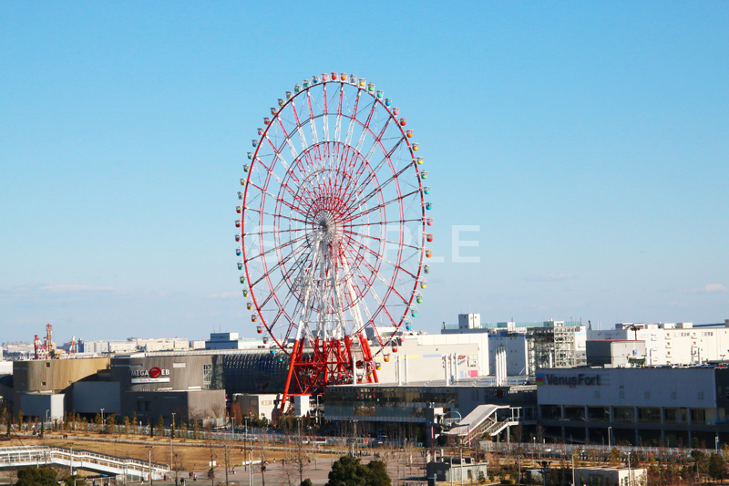 お台場,台場,DAIBA,東京都港区台場,東京臨海副都心,御台場,東京湾,大観覧車,観覧車,回転輪,かんらんしゃ,だいかんらんしゃ,遊具,港区,ヴィーナスフォート,パレットタウン,ショッピング,アウトレット,施設,商業施設