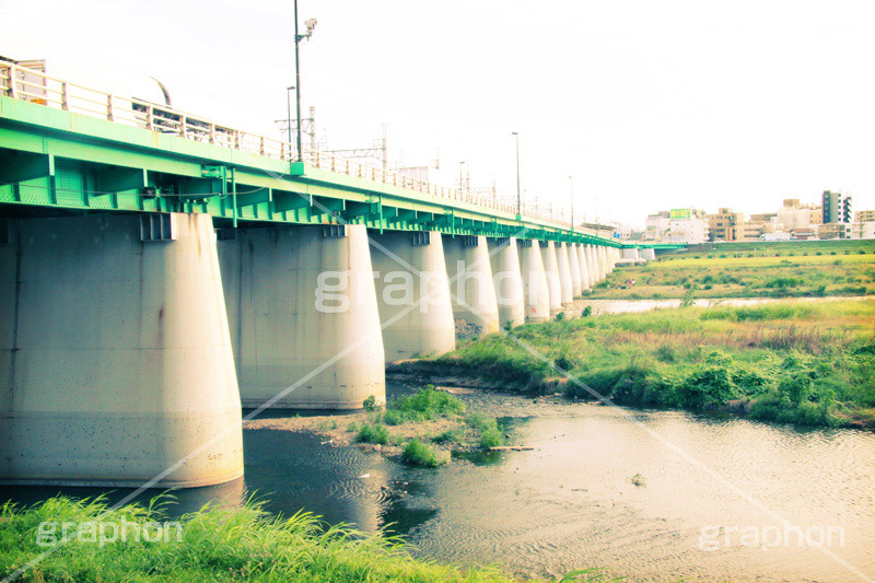 二子玉川-橋,トイカメラ撮影,トイカメラ,ヴィンテージ,ビンテージ,レトロ,お洒落,おしゃれ,オシャレ,味わい,トンネル効果,多摩川