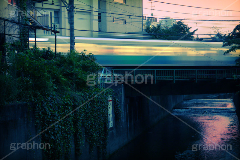 夕暮れ神田川,トイカメラ撮影,トイカメラ,ヴィンテージ,ビンテージ,レトロ,お洒落,おしゃれ,オシャレ,味わい,トンネル効果