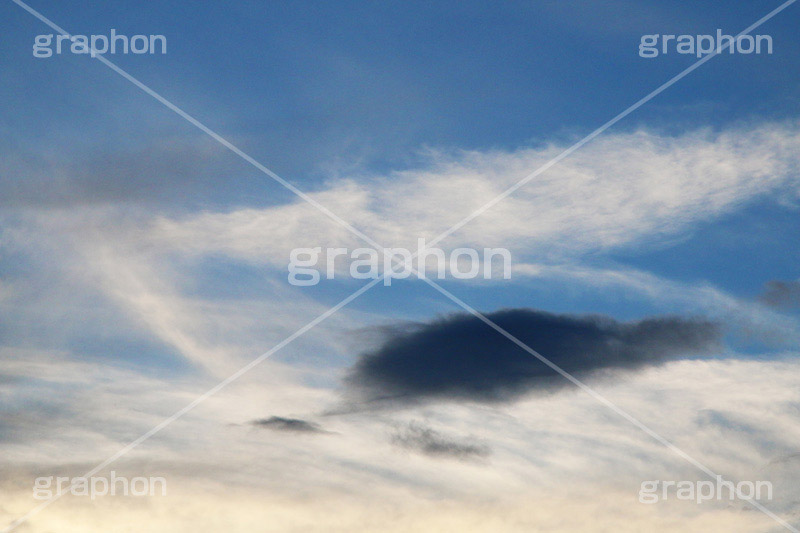 青空,空,晴,雲,お天気,空/天気,空/雲,夕日,夕焼け