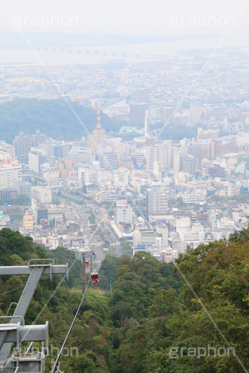 眉山ロープウェイ,眉山,ロープウェイ,ゴンドラ,びざん,徳島県,徳島市,観光,阿波おどり会館,展望,徳島